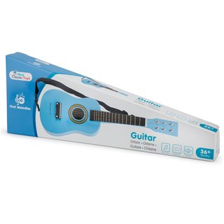 Toy guitar - blue